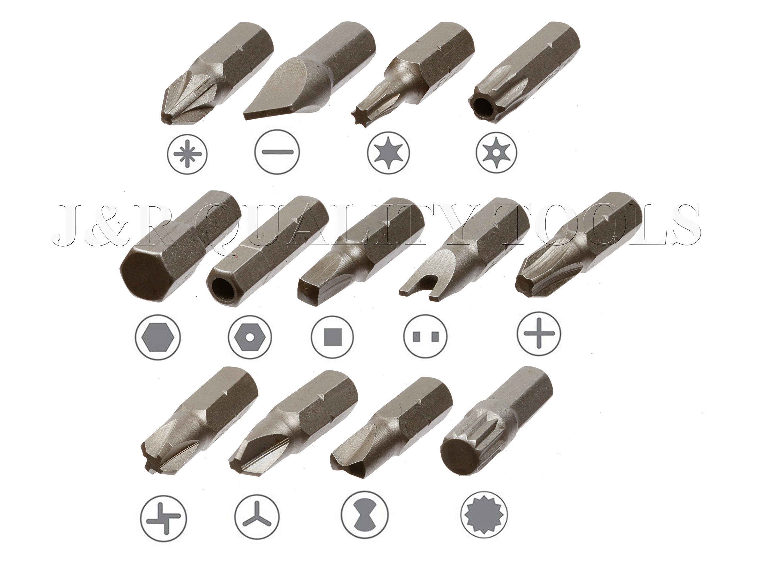 Amazon.co.jp: Vector Tools セキュリティビットセット クロム